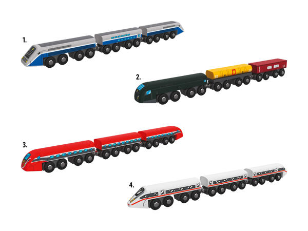Trains, 3 pièces