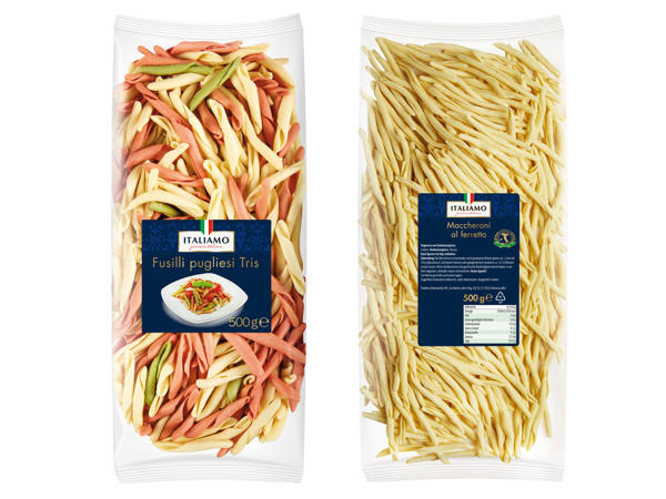 ITALIAMO Fusilli pugliesi Tris oder Maccheroni al ferretto