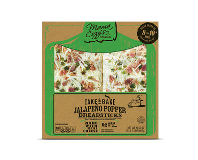 Mama Cozzi's Pizza Kitchen Jalapeño Popper or Bacon Cheese Breadsticks