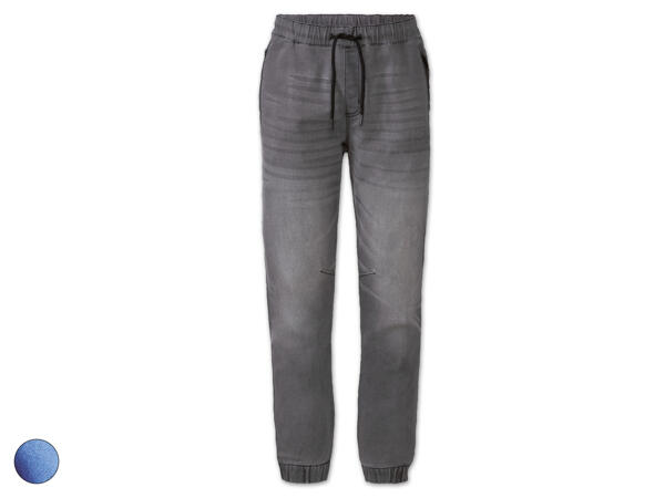 Herren Denim-Joggers
