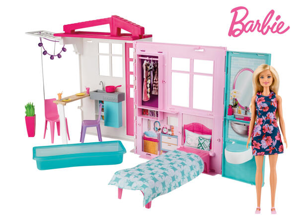 Mattel Barbie Doll's House with Doll