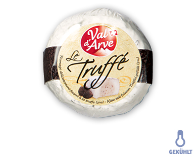 VAL D'ARVE Schweizer Rahmweichkäse Le Truffé