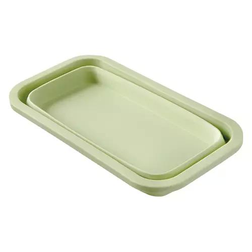 Reinforced Silicone Bakeware - Loaf Mold, Green