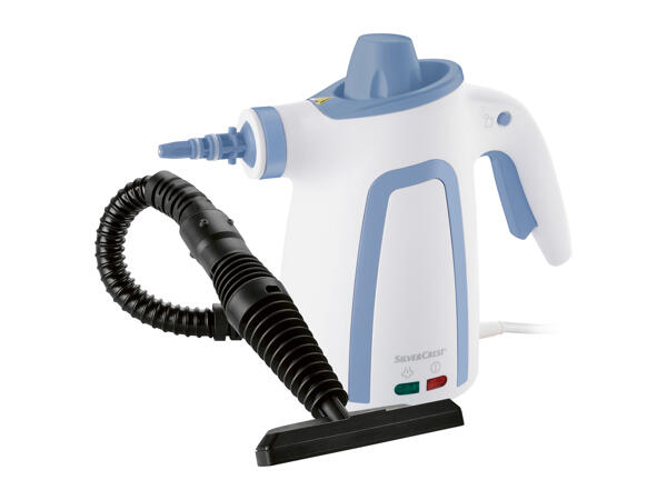 Silvercrest Handheld Steam Cleaner with Extension & Mop Function