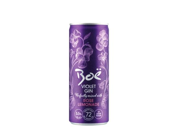 Boë Gin Violet Gin & Rose Lemonade