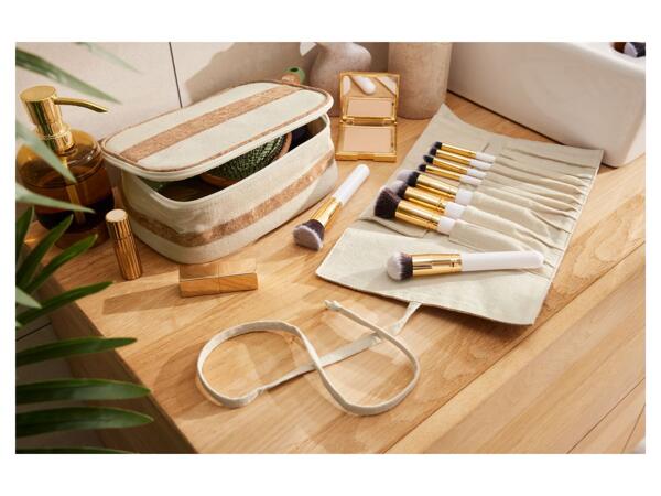 Cork Cosmetic Brush Organiser, Toiletry Bag or Cosmetic Bag