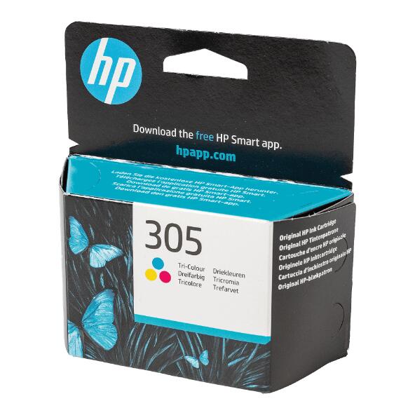 HP(R) 				Tintenpatrone Schwarz oder Farbe