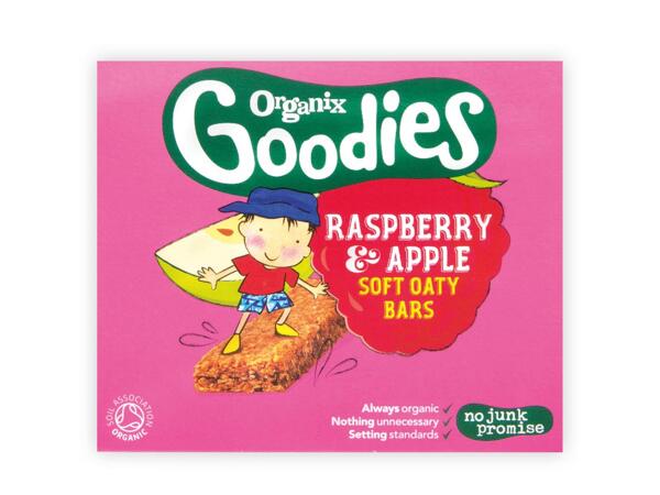 Raspberry & Apple Oat Bars