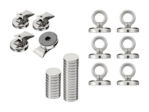 Aimants néodymes/assortiment de supports pour aimants