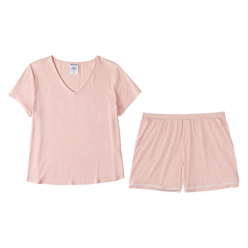 Ladies Cooling Pajamas - Pink, L