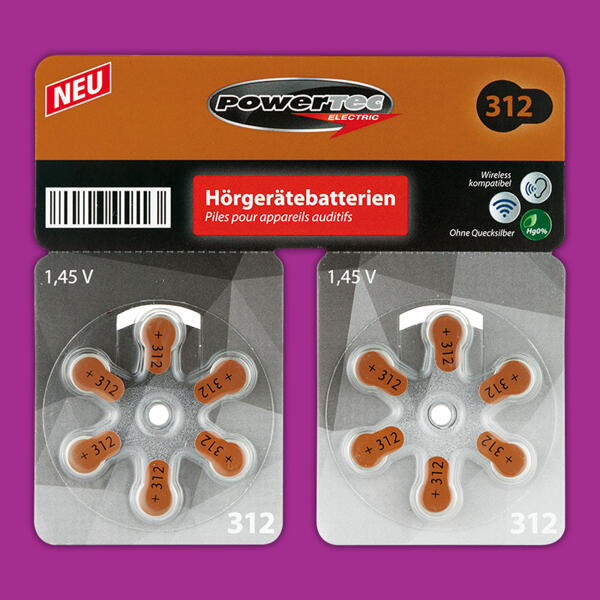Hörgeräte Batterien
