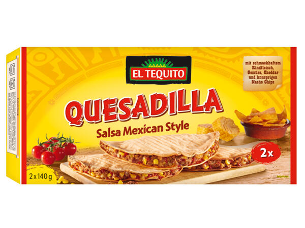 Quesadilla Salsa Mexican Style