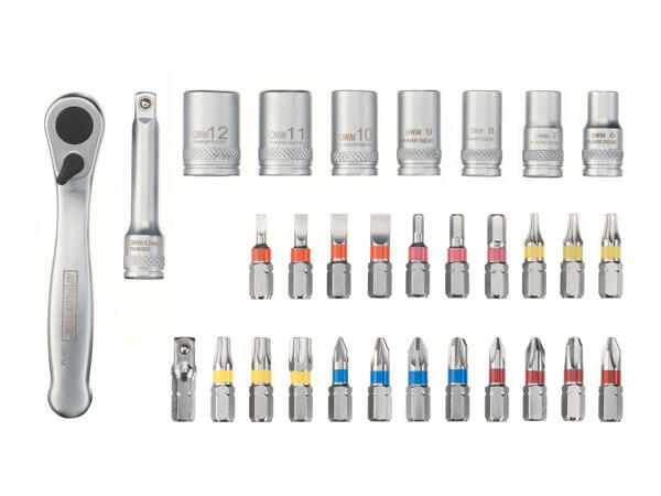 Parkside Bit Set / Ratchet Bit and Socket Set
