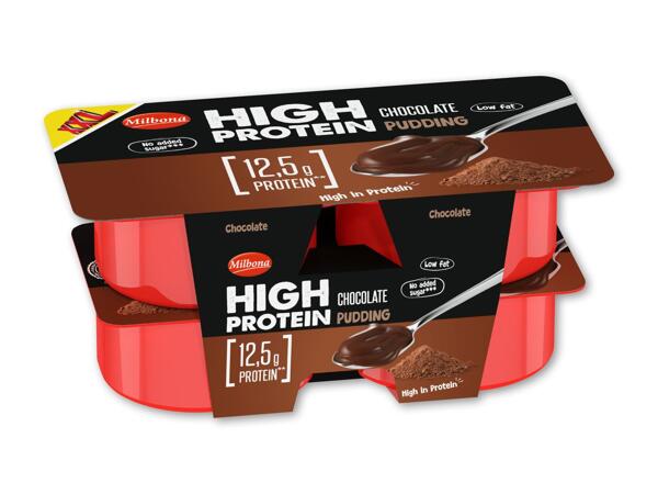 High Protein chokoladebudding