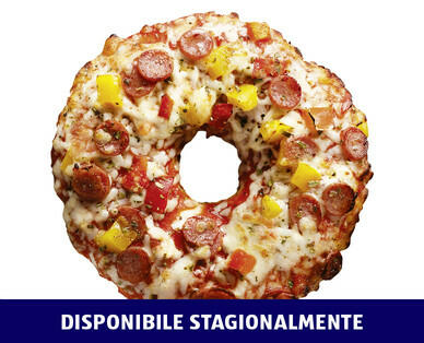 PANETTERIA 
 PIZZA DONUT CON SALAME DI TACCHINO
