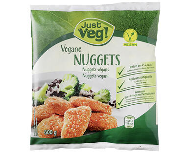 JUST VEG! 
 VEGANE NUGGETS