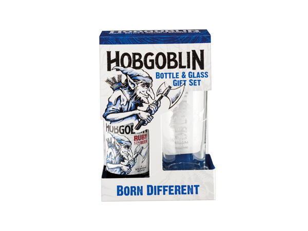 Hobgoblin Bottle & Glass Gift Set