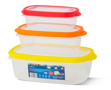 Crofton 6 Pc Durable Food Storage Set
