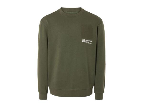 Livergy Men's Half Zip Jumper/​Sweatshirt