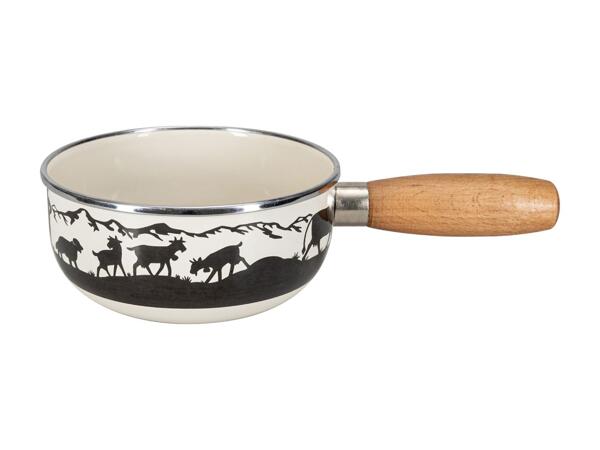 Caquelon pour fondue au fromage Nouvel (uniquement en Suisse alémanique et au Tessin)