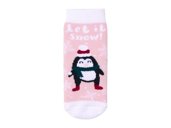 Lupilu Younger Kids' Christmas Thermal Socks - 2 Pairs