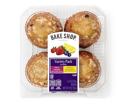 Bake Shop 
 Berry Medley and Lemon Blueberry Muffins