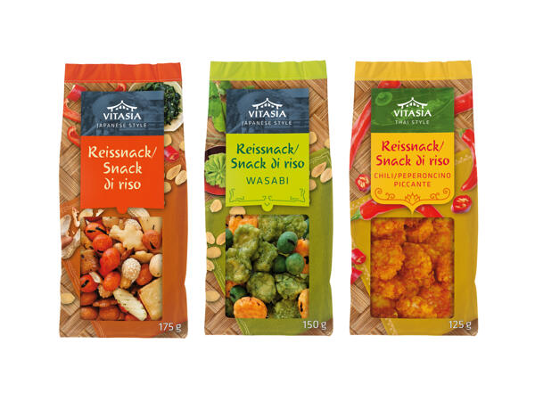 Rice Snacks and Coated Peanuts