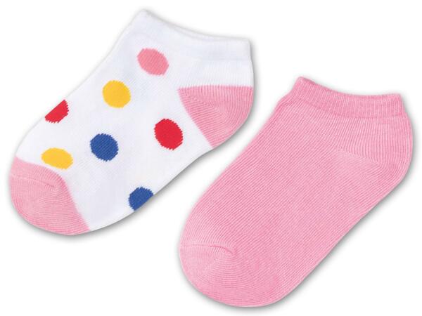 Kinder Sneakersocken, 2 Paar