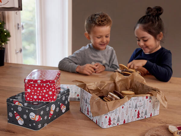 Christmas Tin Set