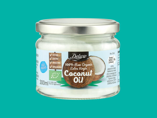 Deluxe 100% Raw Organic Extra Virgin Coconut Oil