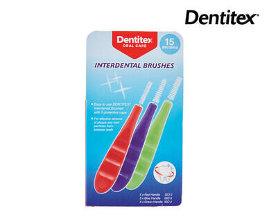 Dentitex Interdental Perio Soft Picks 30pk or Interdental Brushes 15pk