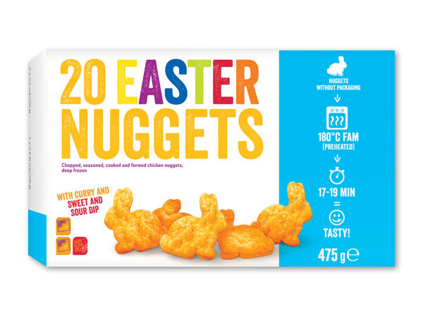 Nuggets med dip