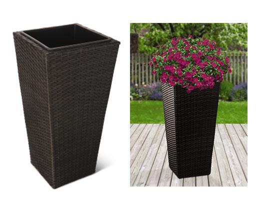 Belavi Tall Rattan Planter Aldi Usa Specials Archive