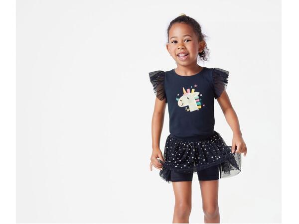 Girls' t-shirt and skirt