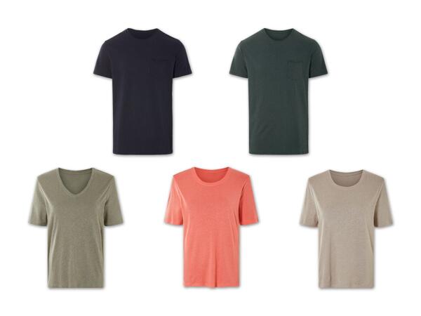 Damen/​Herren Leinen T-Shirt