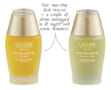 Lacura Face Treatment Oil