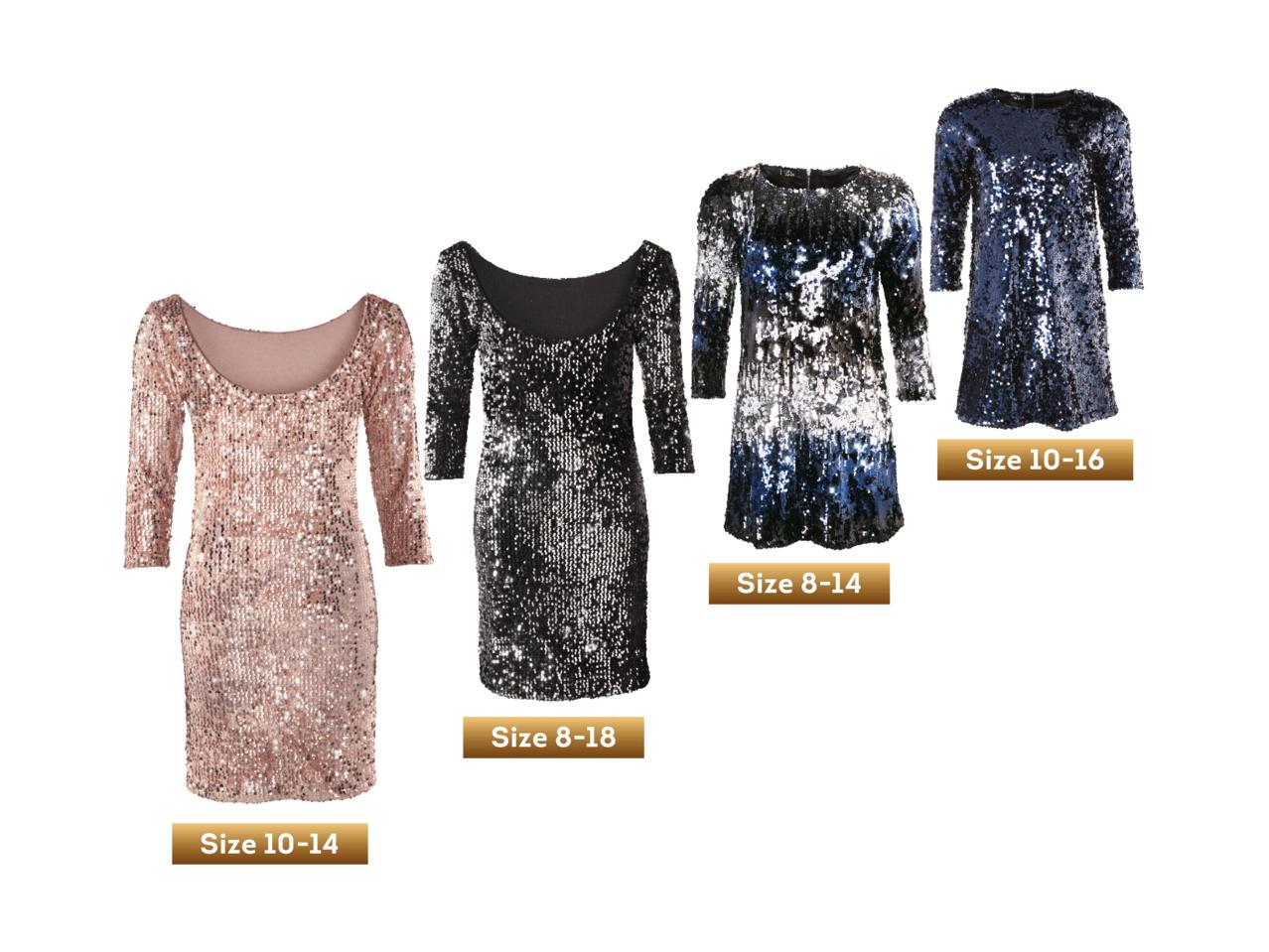 ESMARA Ladies' Sequined Dress