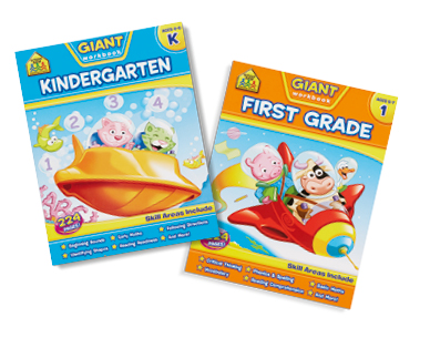 SCHOOL ZONE GIANT WORKBOOKS