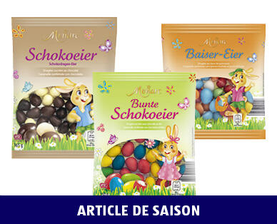 MONARC 
 ŒUFS EN CHOCOLAT/GUIMAUVE