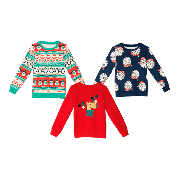 L&D(R) 				Weihnachtspullover für Kinder