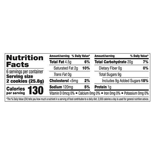 Fall Mug Toppers Cookies, 5.47 oz