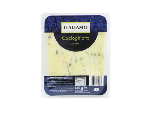 "Cacioghiotto" in Slices