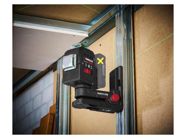 Aku křížový liniový laser PKLLP 3360 A1, Smart 4 Ah