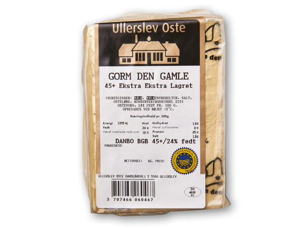 Ullerslev Oste Gorm den Gamle ekstra lagret 45+