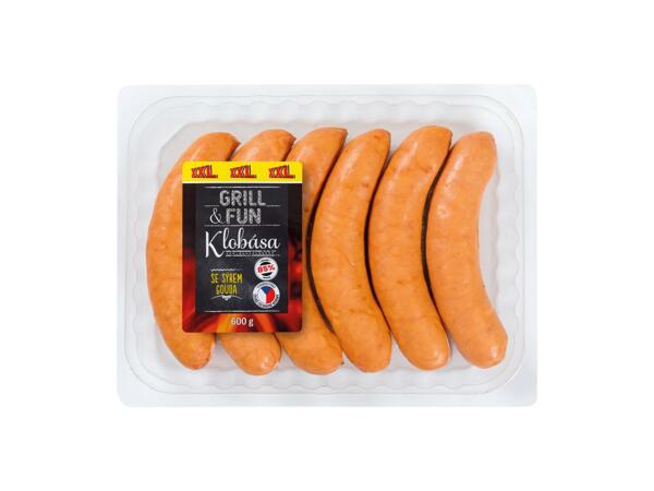 GRILOVACÍ KLOBÁSA