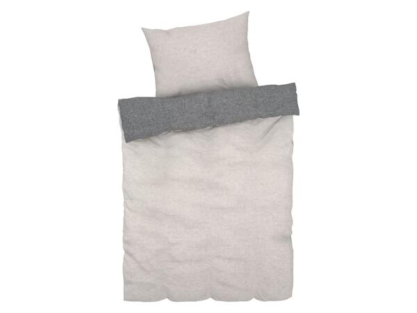 Single reversible chambray winter bedlinen