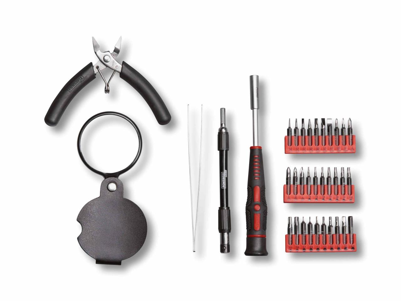 Set de vissage de précision, 35 pièces