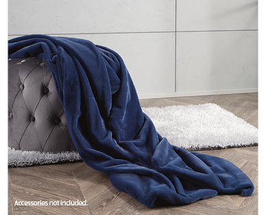 Faux Fur Throw Blanket