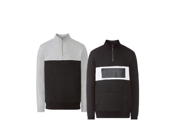 Livergy Sweatshirt med krage
