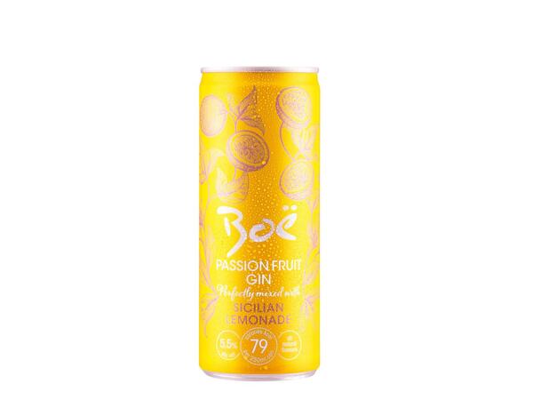 Boë Gin Passionfruit Gin & Sicilian Lemonade
